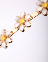 Enamel Daisy Headband - link has visual effect only