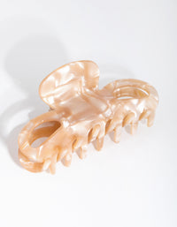 Acrylic Cream Bow Claw - link has visual effect only