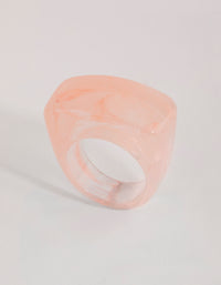 Pink Acrylic Wash Ring - link has visual effect only