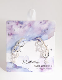 Silver Plated Star & Moon Huggie Earring Pack - link has visual effect only