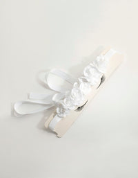 White Flower Sash - link has visual effect only