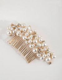 Pearl Cluster Statement Comb - link has visual effect only