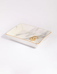 Rectangular Ceramic Trinket Tray - link has visual effect only