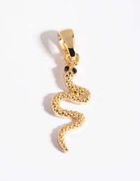 Gold Plated Snake Charm - link has visual effect only