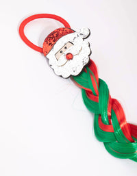 Kids Festive Santa Braid Tie - link has visual effect only