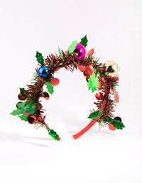 Kids Festive Tinsel Headband - link has visual effect only