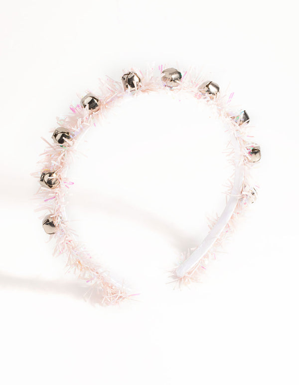 Kids Festive Tinsel Bell Headband