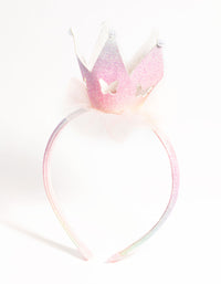 Kids Rainbow Crown Headband - link has visual effect only