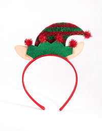 Kids Festive Elf Hat Headband - link has visual effect only