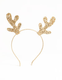 Kids Festive Antler Headband - link has visual effect only