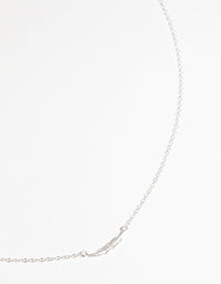 Sterling Silver Falling Leaf Necklace - link has visual effect only