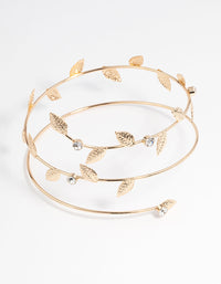 Gold Leaf Wrapped Arm Cuff - link has visual effect only