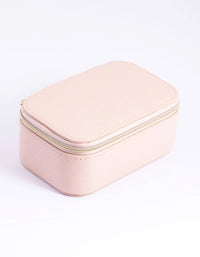 Blush Rectangular Jewellery Box - link has visual effect only