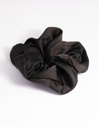 Large Black Scrunchie - link has visual effect only