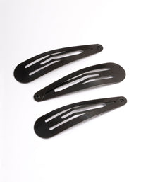 Coated Black Medium Snap Clip Pack - link has visual effect only