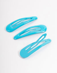 Coated Teal Bubble Snap Clip Pack - link has visual effect only