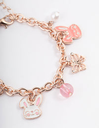 Kids Bunny Fun Charm Bracelet - link has visual effect only