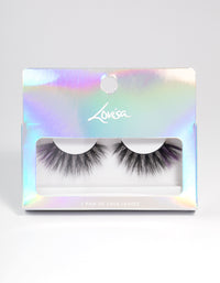 Purple Accent Fake Eyelashes - link has visual effect only