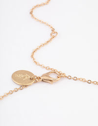 Gold Etched Locket Necklace - link has visual effect only