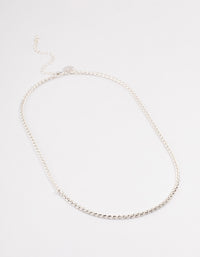 Silver Classic Wheat Chain Necklace - link has visual effect only