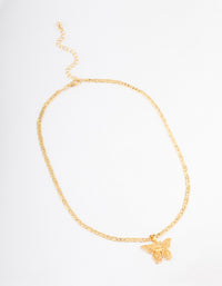 Gold Plated Mariner Chain Butterfly Necklace - link has visual effect only