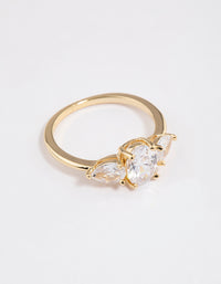 Gold Plated Oval Enchanting Ring - link has visual effect only