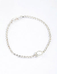 Silver Radiant Cup Chain Bracelet & Polishing Set - link has visual effect only