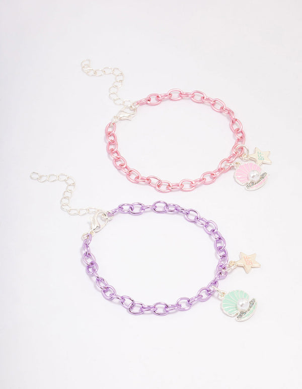 Kids Sea Shell Bracelet Pack