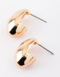 Gold Small Oval Stud Earring Pack - link has visual effect only