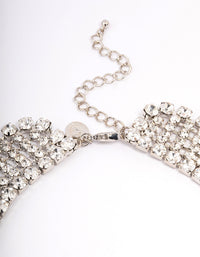 Silver Cup Chain Statement Necklace - link has visual effect only