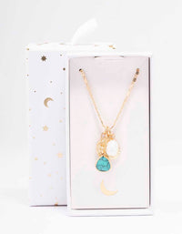 Gold Coin Freshwater Pearl Coin Necklace - link has visual effect only