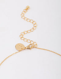 Gold Plated Flying Dove Pendant Necklace - link has visual effect only