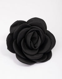 Black Rosette Hair Tie - link has visual effect only