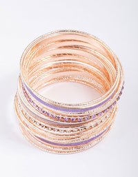 Rose Gold Cupchain Glitter Bracelet Pack - link has visual effect only