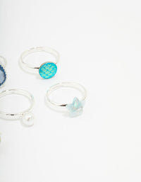 Kids Mermaid Ring Pack - link has visual effect only