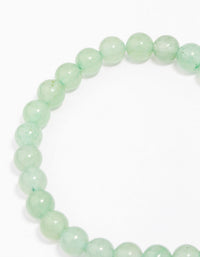 Green Aventurine Evil Eye Charm Bracelet - link has visual effect only