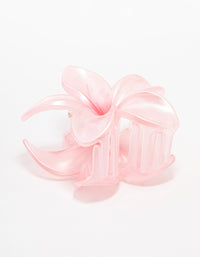 Pink Tropical Hair Claw Clip - link has visual effect only