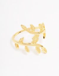 Gold Plated Vine Wrapped Ring - link has visual effect only