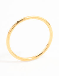 Gold Plated Surgical Steel Plain Clicker Ring 14MM - link has visual effect only