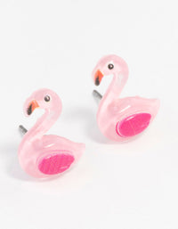 Flamingo Stud Earrings - link has visual effect only