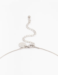 Waterproof Stainless Steel Classic Puff Heart Necklace - link has visual effect only