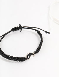 Yin Yang Tie Bracelets 2-Pack - link has visual effect only