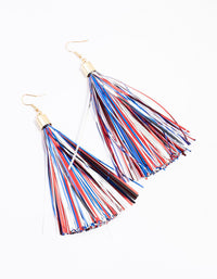 Multi-Coloured Confetti Drop Earrings - link has visual effect only