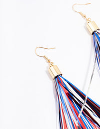 Multi-Coloured Confetti Drop Earrings - link has visual effect only