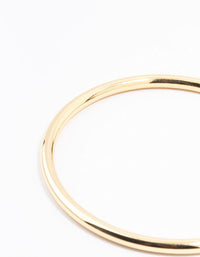 Gold Plated Round Core Bangle - link has visual effect only