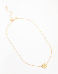 Gold Diamante Yin & Yang Star Necklace - link has visual effect only