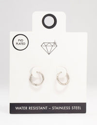 Stainless Steel Core Clicker Earrings 14 MM - link has visual effect only