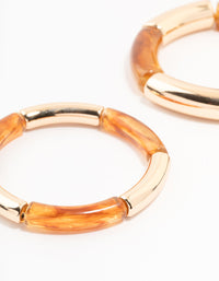 Gold & Resin Bangles 2-Pack - link has visual effect only