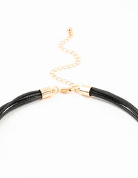 Gold Layered Cord Necklace - link has visual effect only