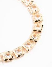 Gold Diamante NecklaceFASHION RANGE - link has visual effect only